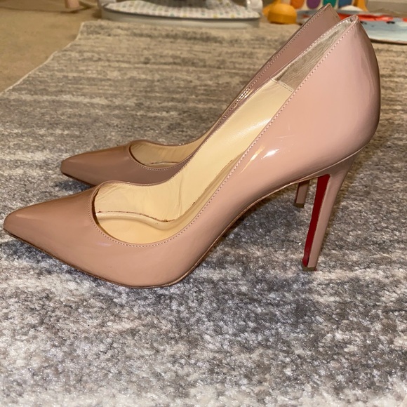 Louboutin Nude Pigalle Pumps - Picture 5 of 7